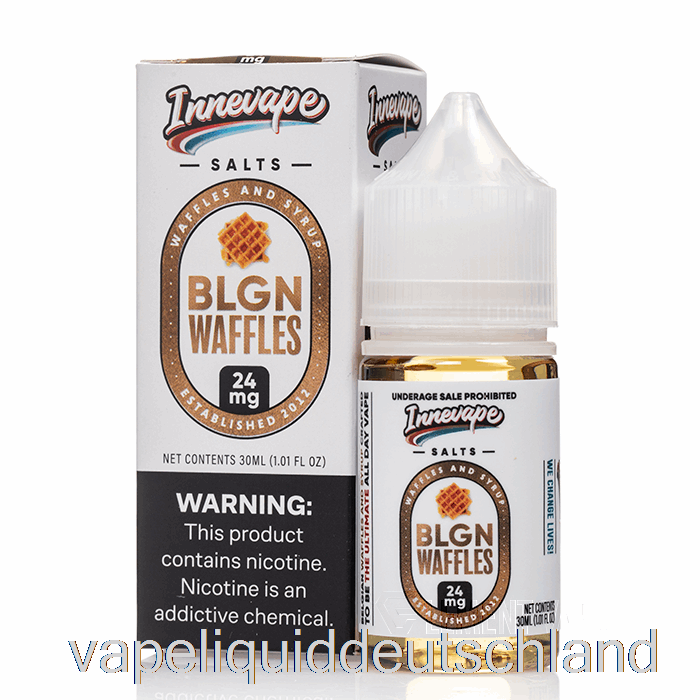 Blgn Waffelsalze – Innevape E-Liquids – 30 Ml 50 Mg Vape Deutschland